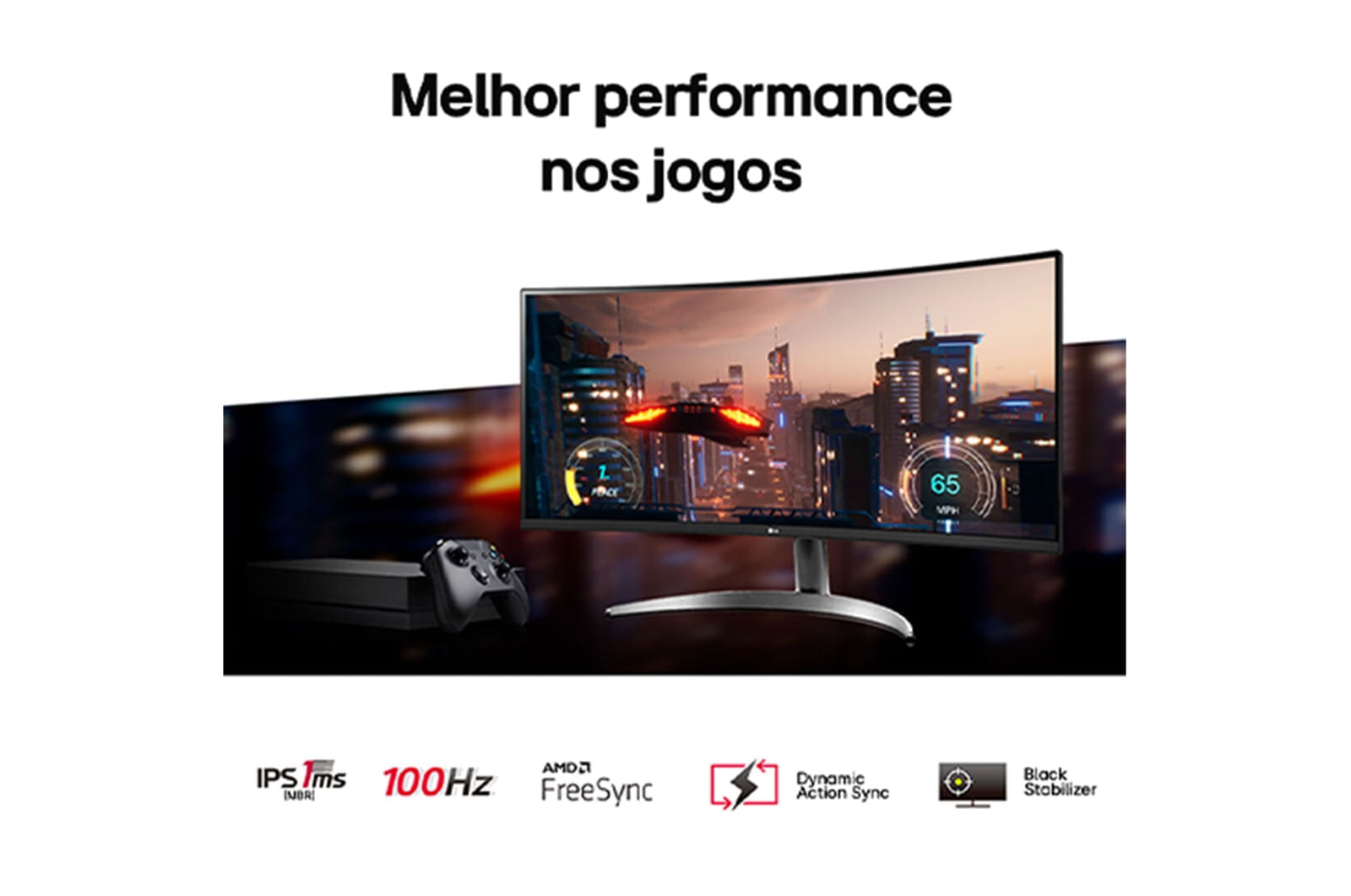 Monitor LG UltraWide™️ 29WQ600B-W Tela IPS de 29", 21:9, USB-C, 7Wx2 MaxxAudio®, 1ms (MBR), 100Hz, AMD FreeSync™, sRGB 99%, HDR10
