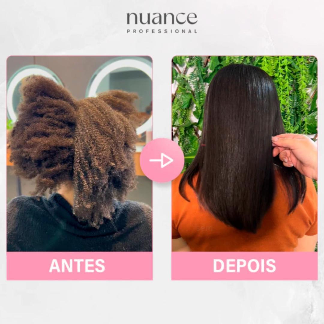 Miniatura Liso Perfeito Orgânica 1 Litro Nuance + Kit Aplicação
