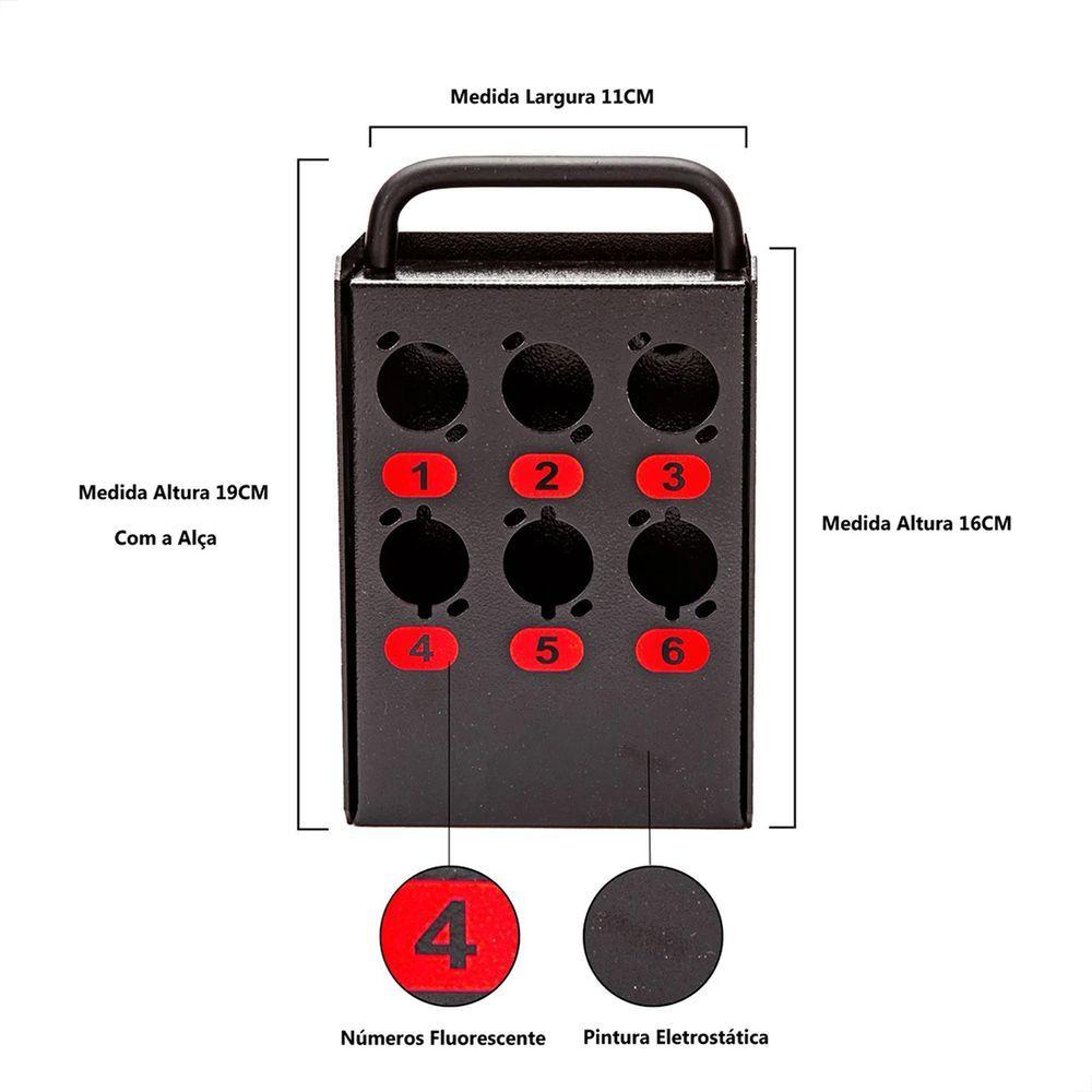 Miniatura Medusa 6 Vias Com Conectores Combo - 18 Metros