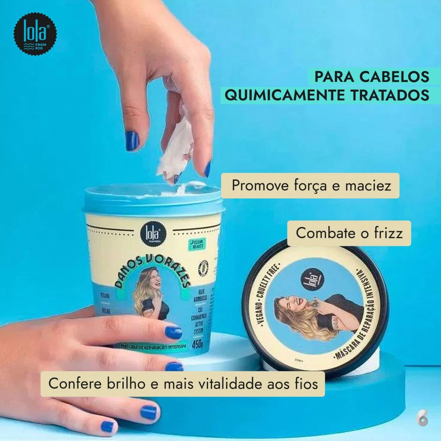 Miniatura Kit Lola Cosmetics Danos Vorazes Tree (3 Produtos)