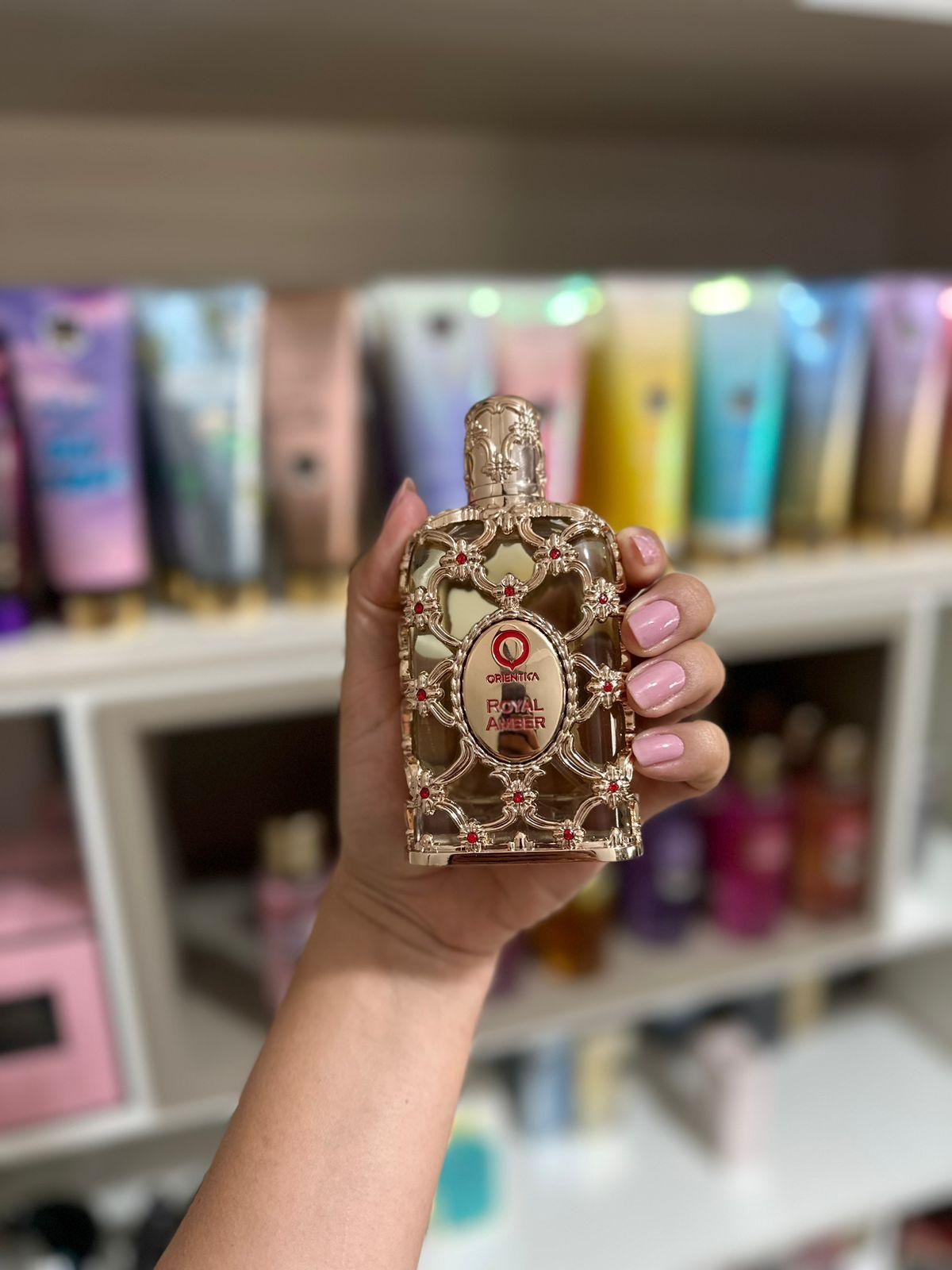 Miniatura Royal Amber Orientica Edp 80Ml Perfume Compartilhavel