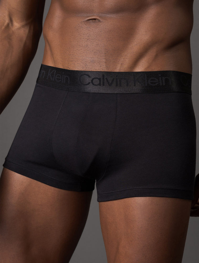 Miniatura Cueca Low Rise Trunk Pima Cotton Calvin Klein Underwear - Preto Cueca Low Rise Trunk Pima Cotton Calvin Klein Underwear Preto g