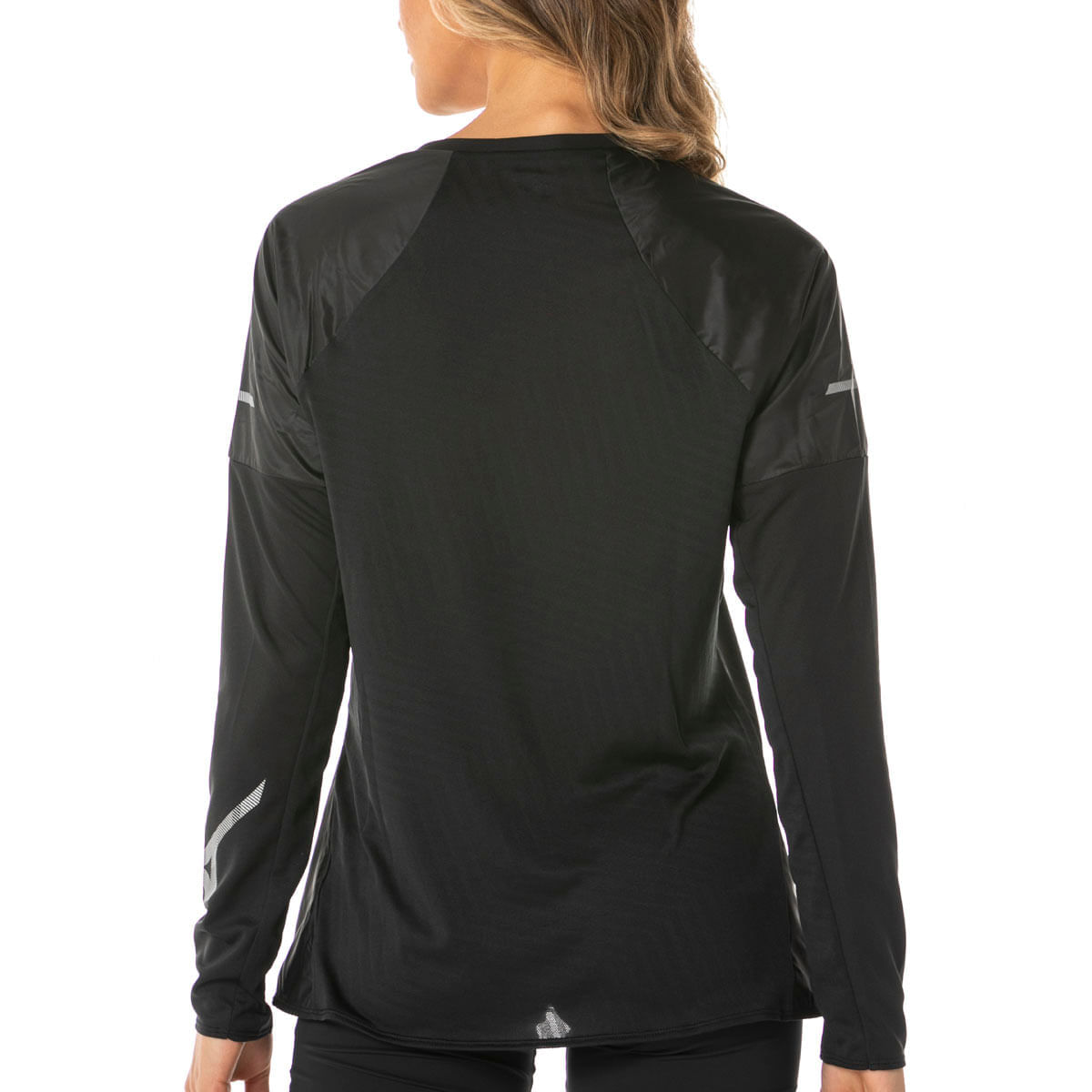 Miniatura Jaqueta Feminina Mizuno Hineri ls Preto - G