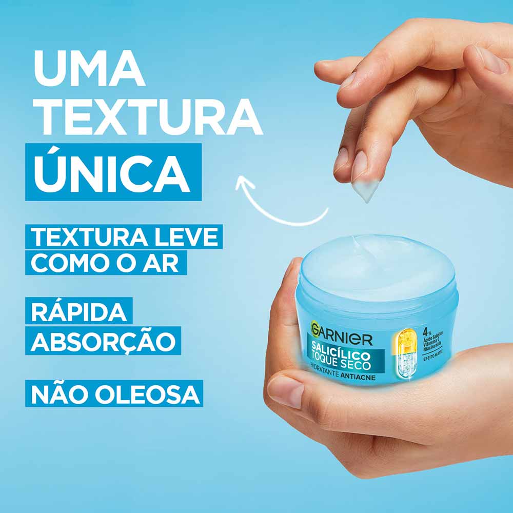 Miniatura Garnier Skin Antiacne Kit - Hidratante Facial + Sabonete Facial 3 em 1 Kit
