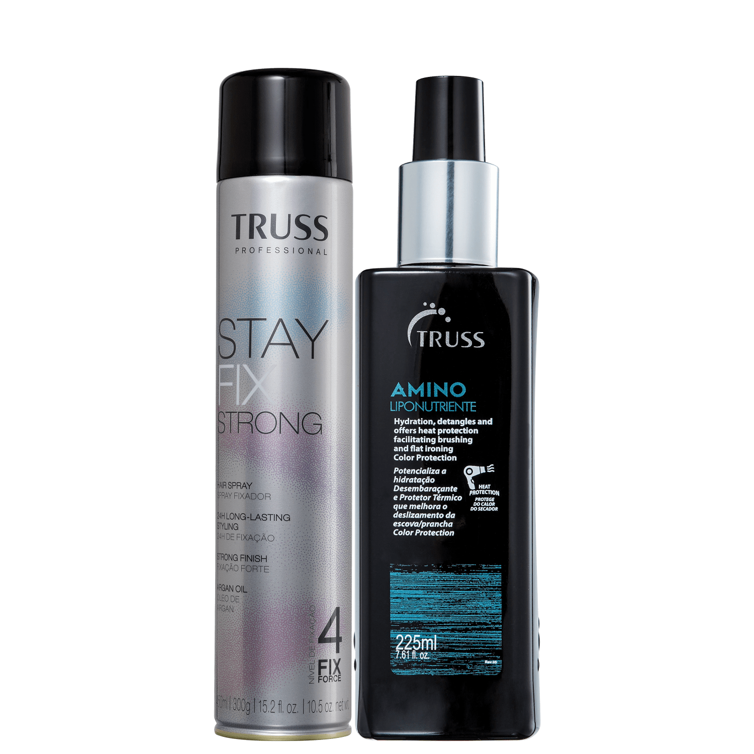 Miniatura Kit TRUSS Amino Liponutriente + Stay Fix Strong (2 Produtos)