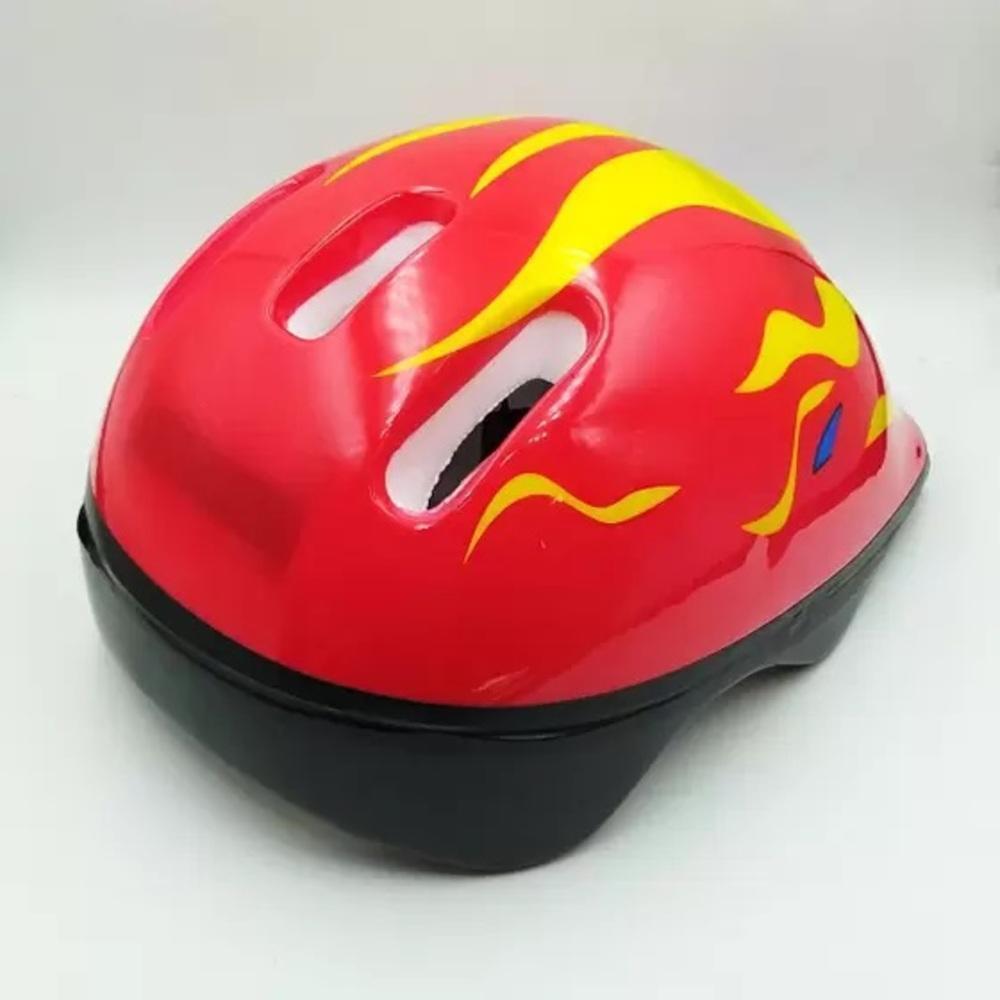 Miniatura Capacete Infantil Bike Mtb Skate Patins Esportes Vermelho