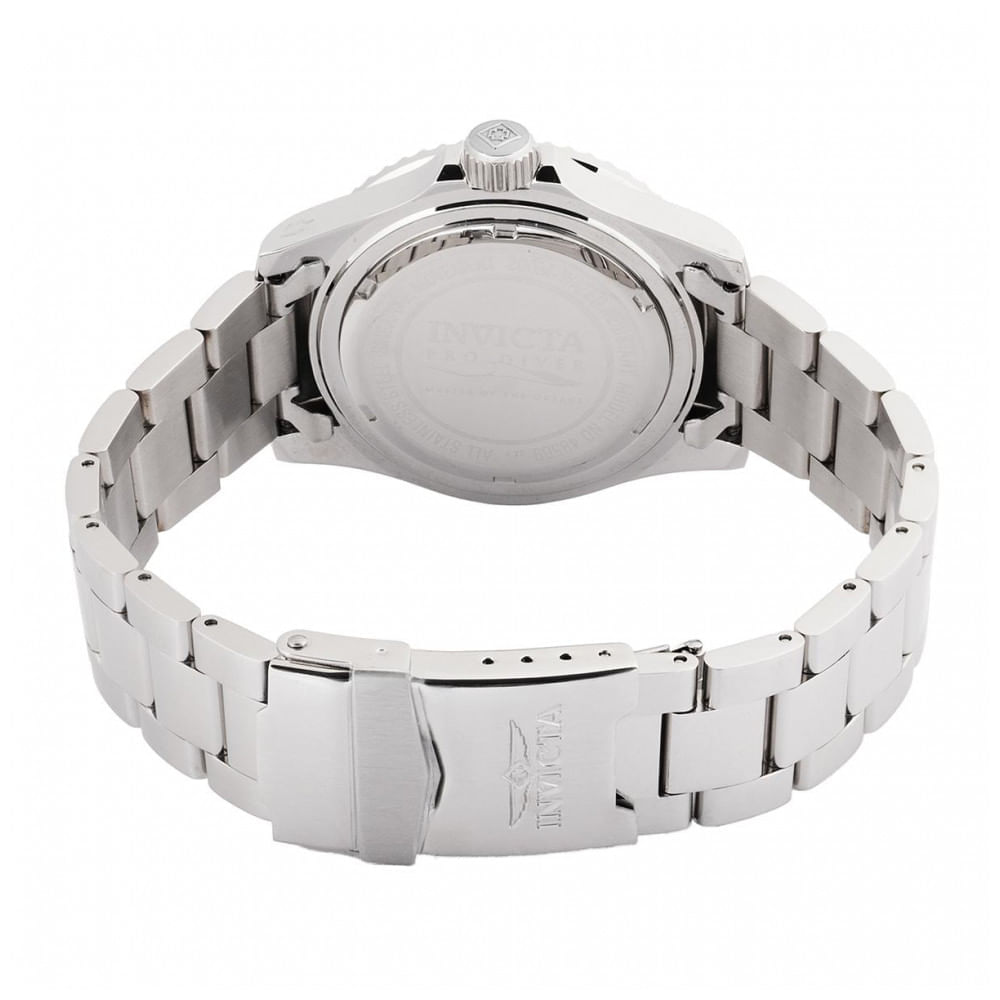 Miniatura Relógio Masculino Invicta Pro Diver 40mm em Aço 48567