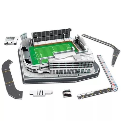 Miniatura Maquete 3d Oficial Estadio Vila Belmiro Santos