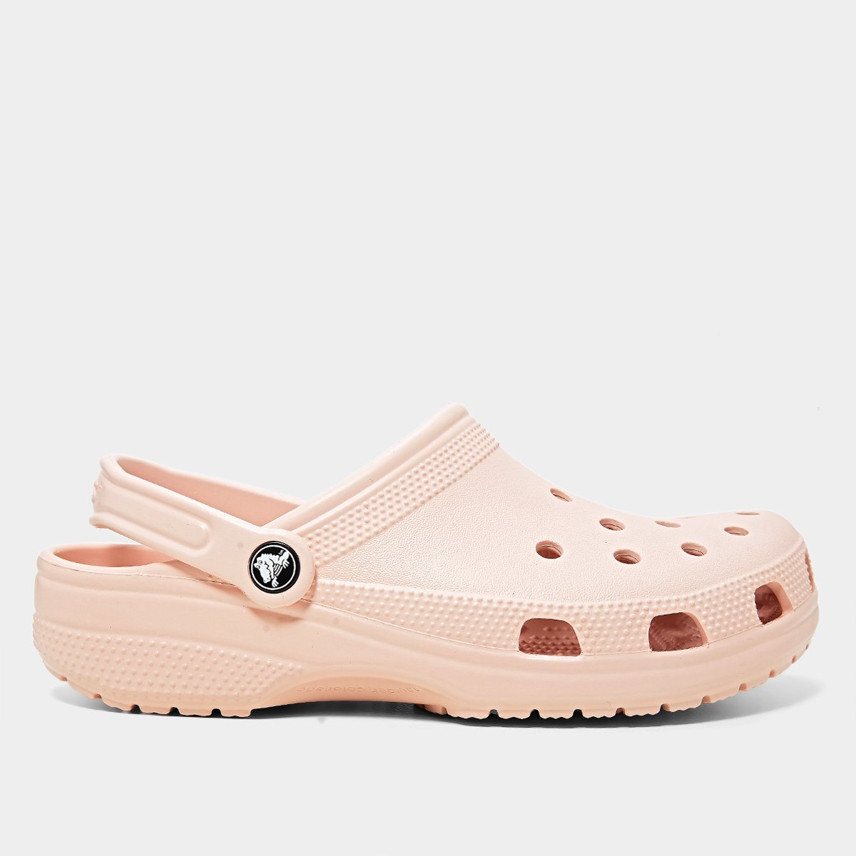 Miniatura Sandália Crocs Classic Feminina Rosa Claro - 35