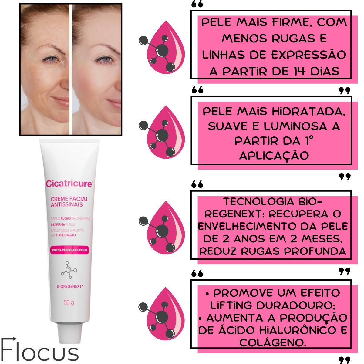 Miniatura Kit Cicatricure Contorno Olhos Porcelana Antirrugas Antissin