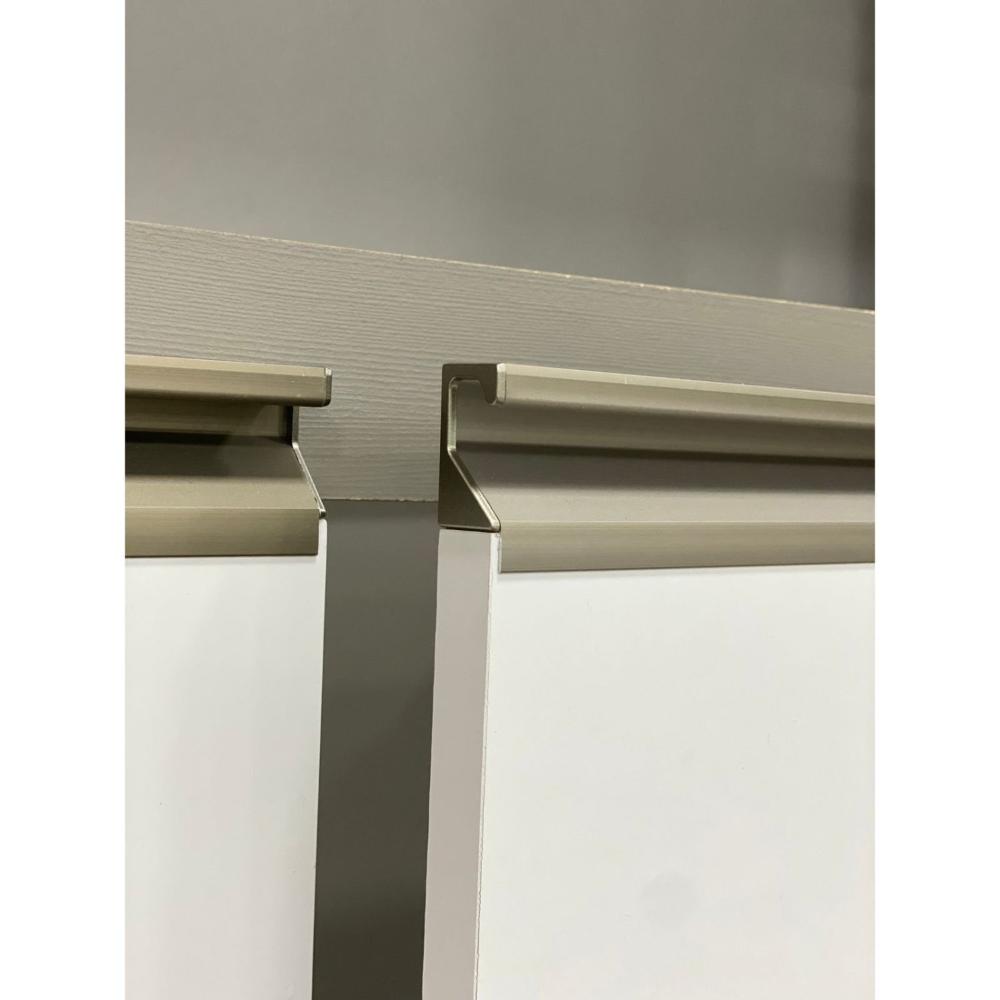 Balcão 2 Portas 3 Gavetas Cozinha Diamante New Fumê/Branco