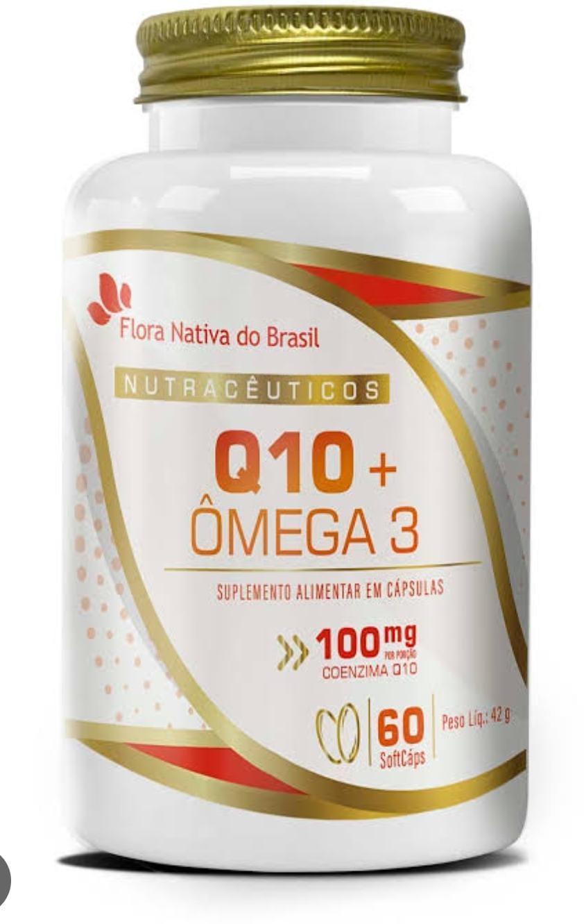 Miniatura Omega3 Com Coenzimas Q10 100Mg 60 Capsulas
