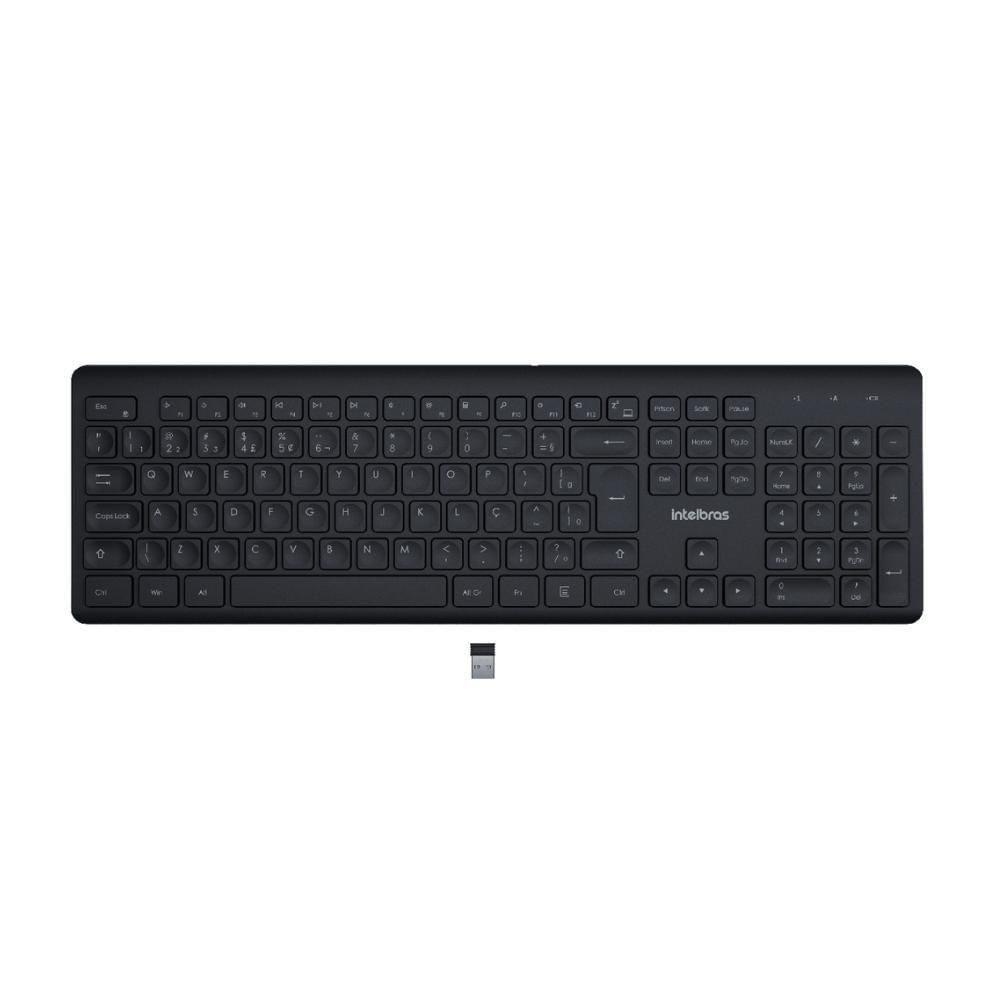 Miniatura Combo Teclado E Mouse Intelbras Csi50 Sem Fio