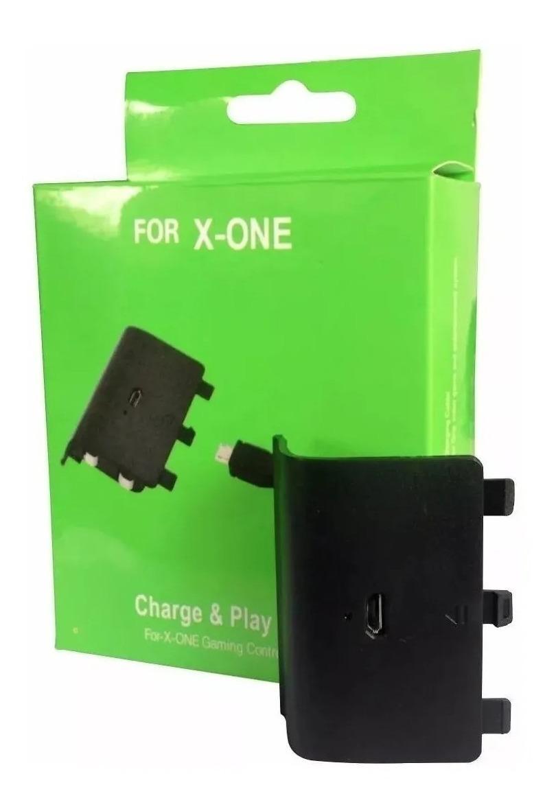Miniatura Bateria E Cabo Para Carregar Controle Xbox One Charge Play