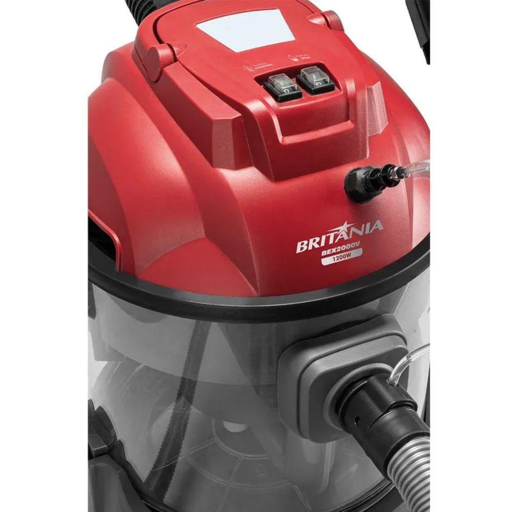 Miniatura Extratora De Sujeira Britânia Bex2000V 3 Em 1 1200W