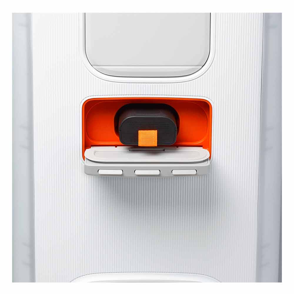 Caixa Bluetooth JBL BATTERY 200 de Polímero íon-lítio de 34 Wh Branco e Laranja - JBLPBCLUB120SWBR Bivolt