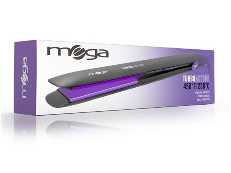 Miniatura Prancha De Cabelo Mega Turbo Action Roxo 450°F 230°C Bivolt Normalmente adolescentes ou a. - Feminino - Bivolt