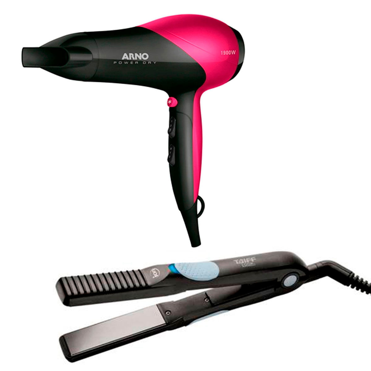 Miniatura Secador Cabelo Arno Power Dry 220 E Chapinha Taiff Look Ion