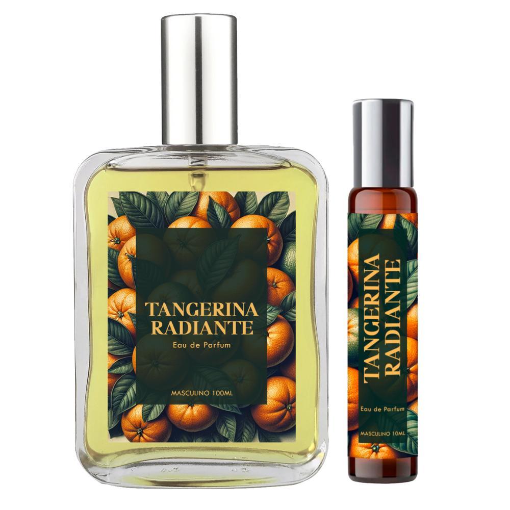 Miniatura Perfume Tangerina Radiante Masculino 100Ml + Roll On 10Ml