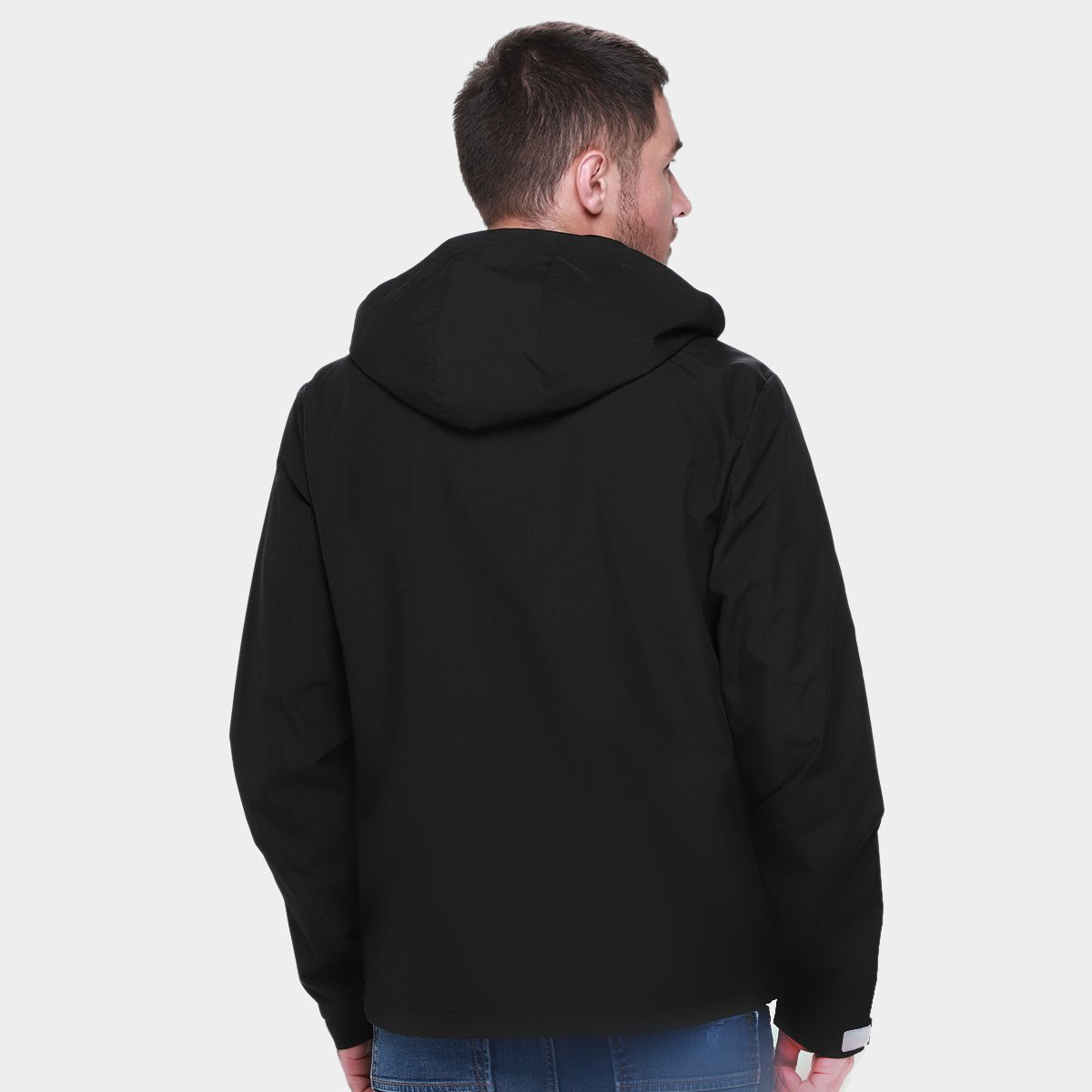 Miniatura Casaco Com Capuz Colcci Masculino Preto - G