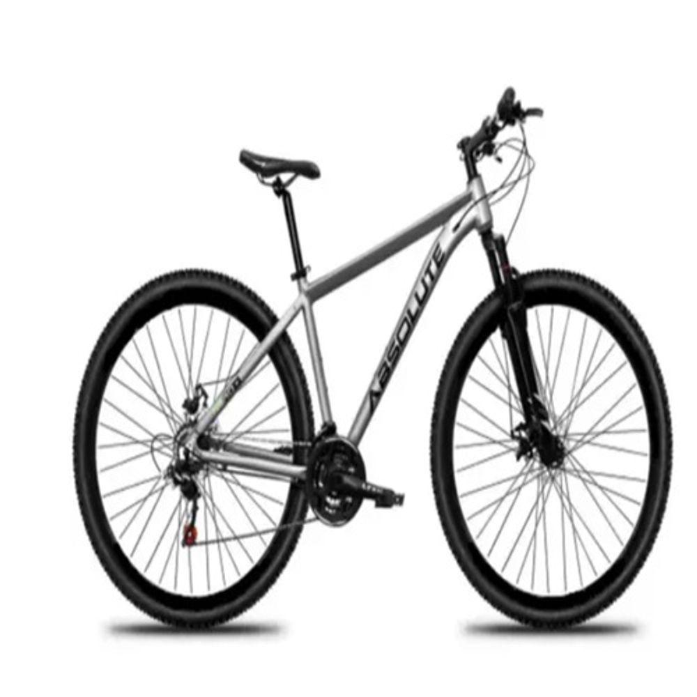 Miniatura Bicicleta Absolute Nero 5 Cinza 21 V Câmbios Shimanos
