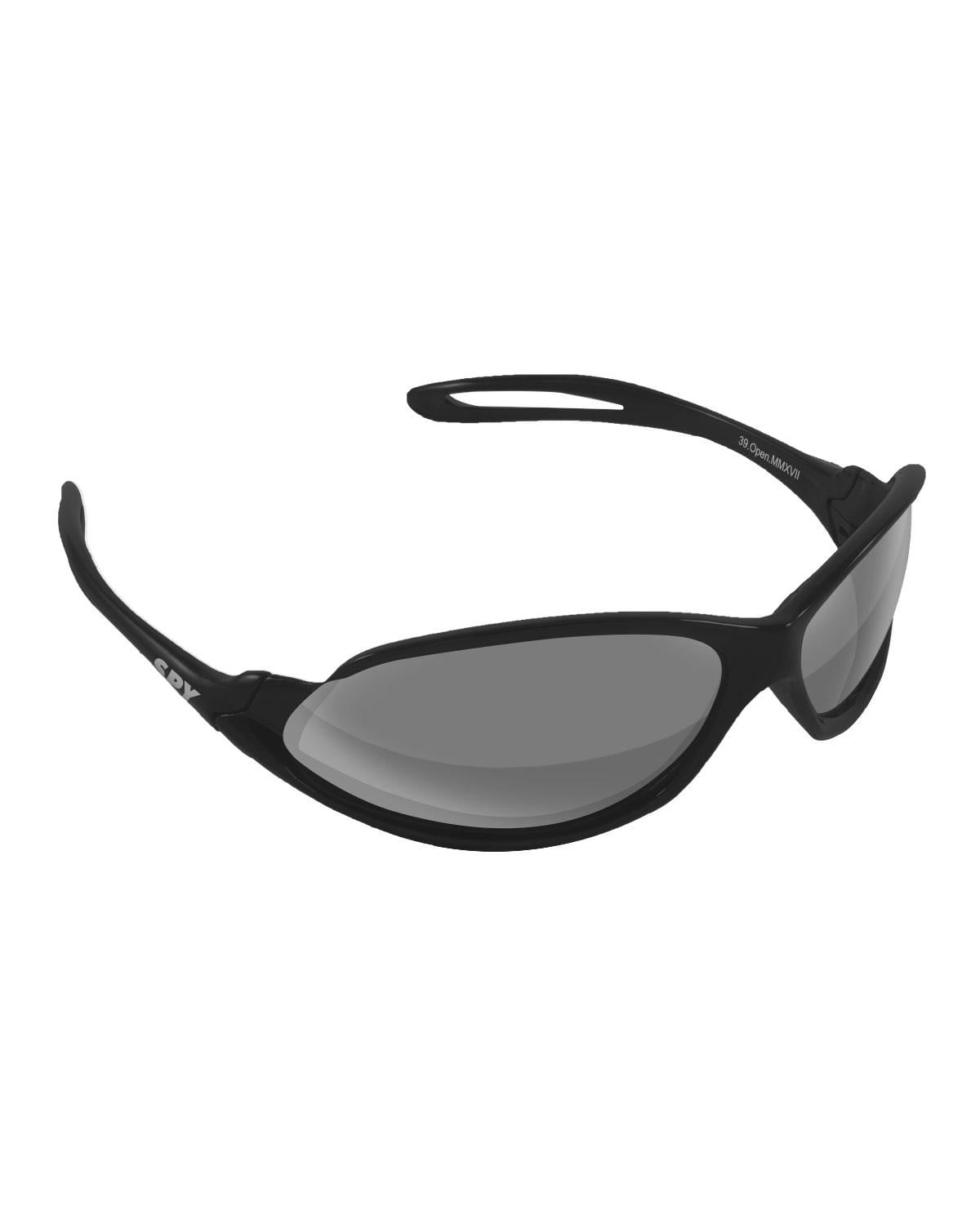 Miniatura Modelo Spy 39 - Open Preto Fosco - Lentes: Cinza Espelhada