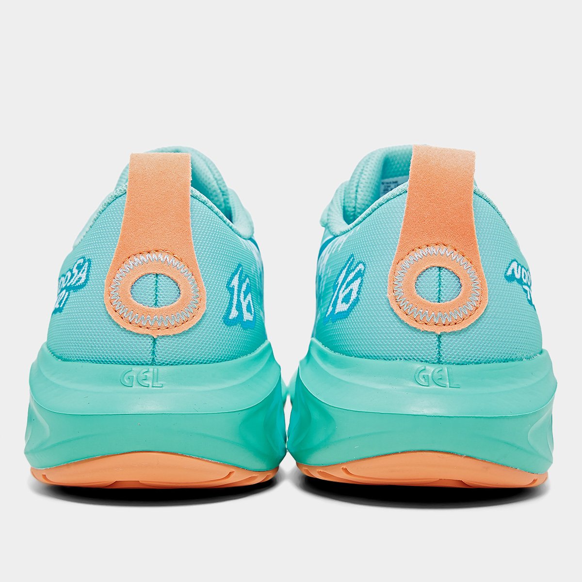 Miniatura Tênis Asics Gel Noosa Tri 16 GS Unissex Azul+Verde - 34