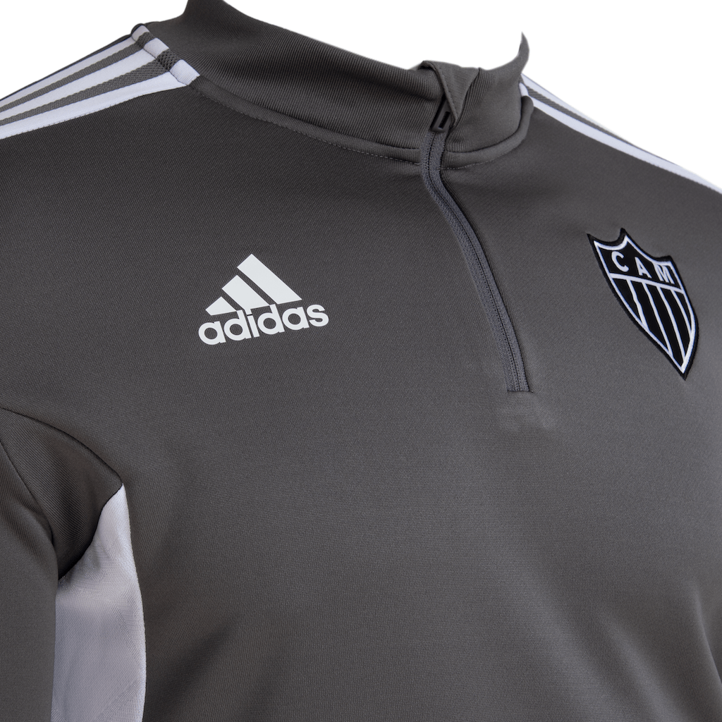 Miniatura Moletom Masculino Adidas Atlético Mineiro - Treino Atleta 2022 EEG