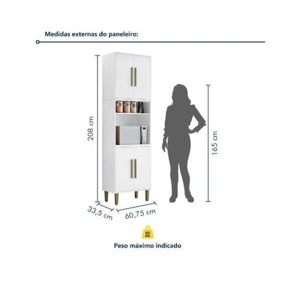 Miniatura Torre Quente Lorena Kaiki Móveis - Branco