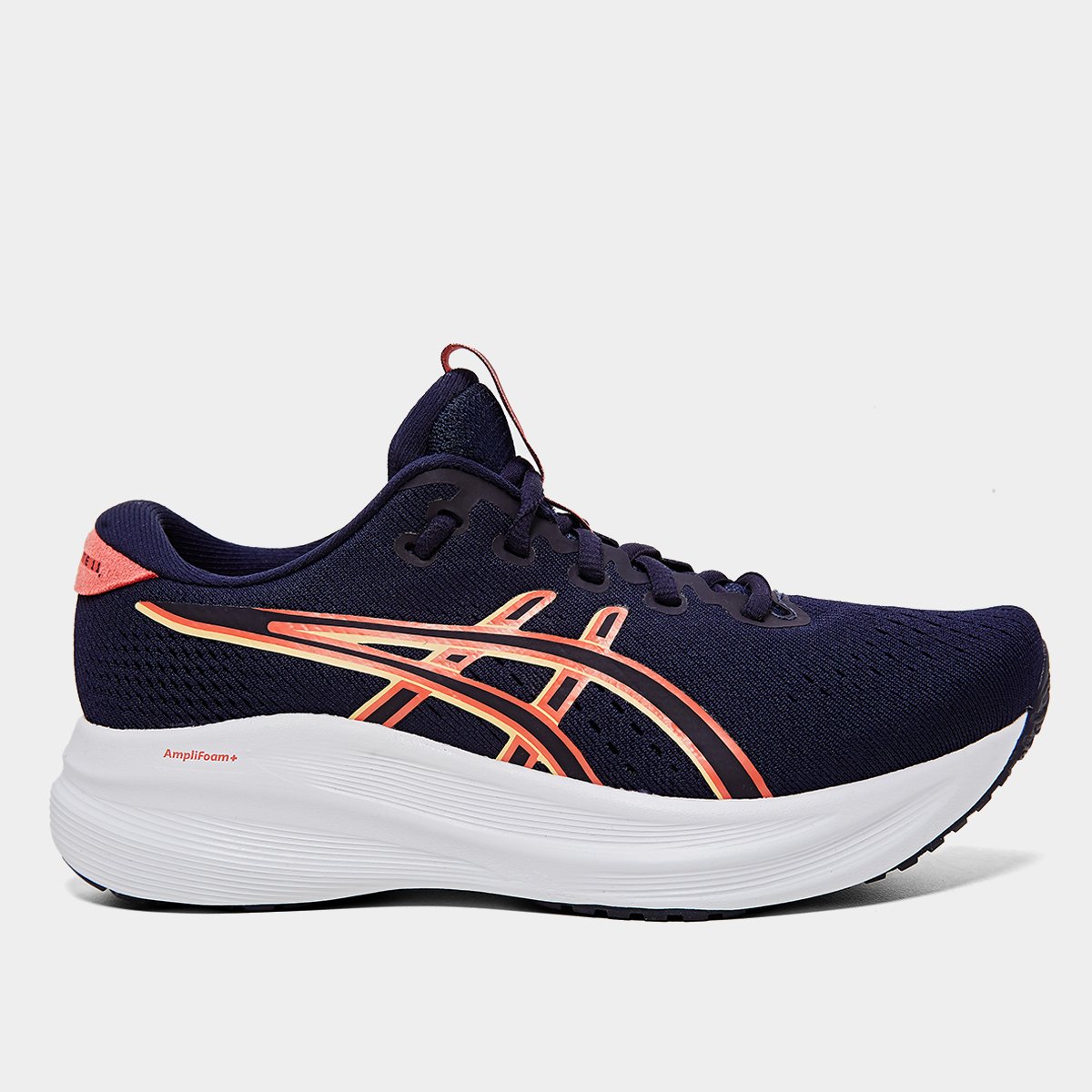 Miniatura Tênis Asics Gel-Excite 11 Feminino Marinho+Rosa - 34