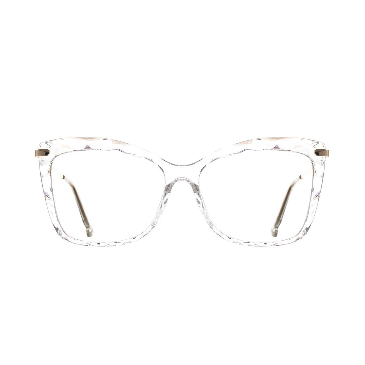 Miniatura Armação Óculos De Grau Transparente Feminino Grande Tr90 A15