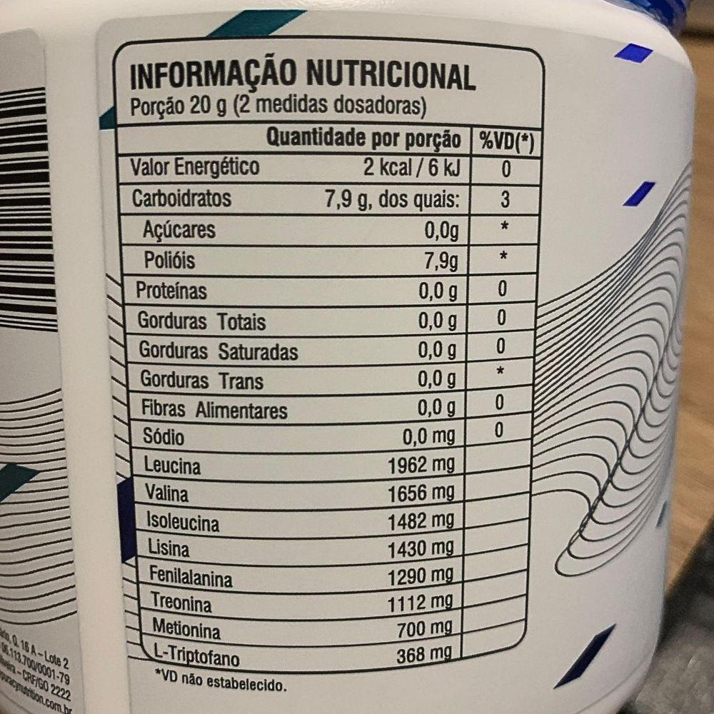Miniatura Aminoácidos Essenciais Amino Grows Puracy Nutrition 500g Sabor Frutas Vermelhas