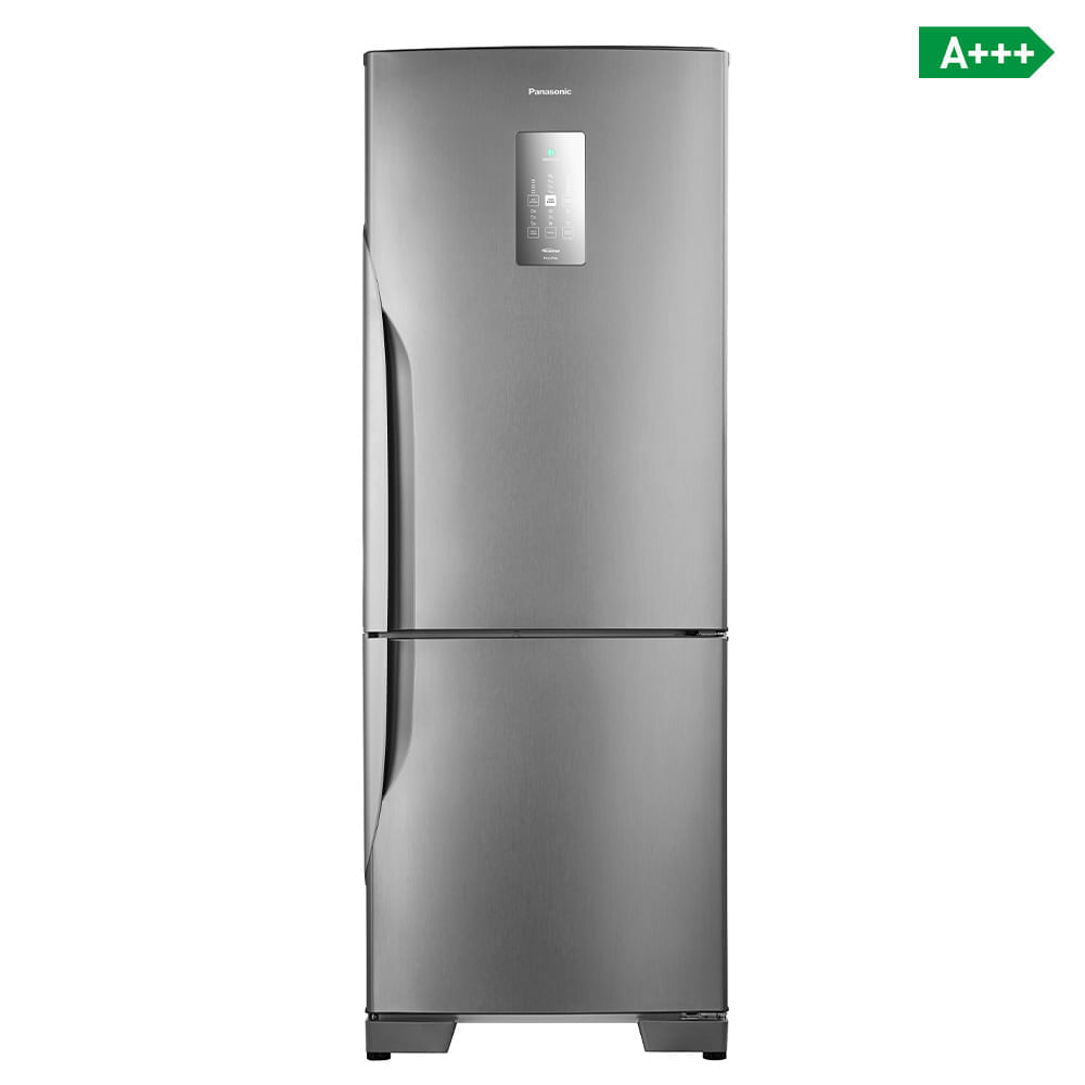 Miniatura Geladeira Panasonic Frost Free 480L A+++ Aço Escovado - NR-BB71PVFX 110V