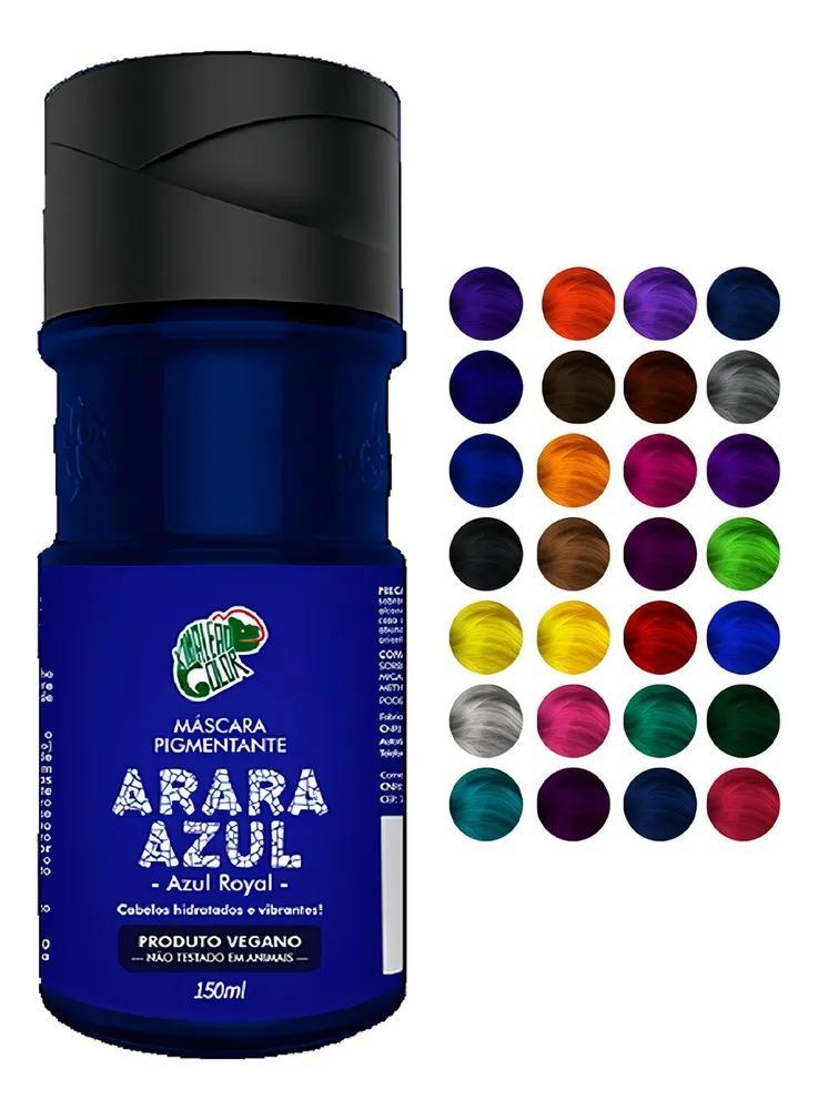 Kamaleão Arara Azul Royal: Cor Intensa Cabelos Vibrantes