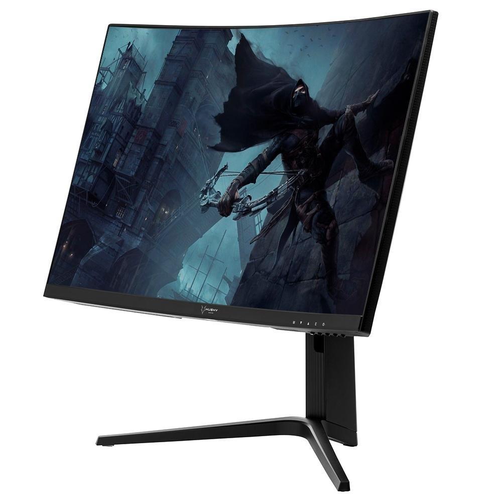 Miniatura Monitor Gamer Husky Blizzard 27' LED Full HD, 240Hz, 1ms, HDMI e DisplayPort, 99% sRGB, Adaptive Sync, Ajuste de Altura - HGMT006