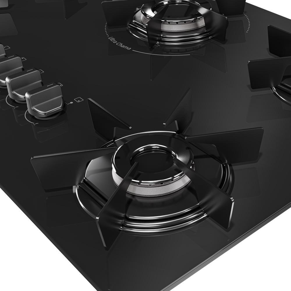 Miniatura Cooktop Mueller 5 Bocas Queimador Ultra Chama Mcg115bb Bivolt