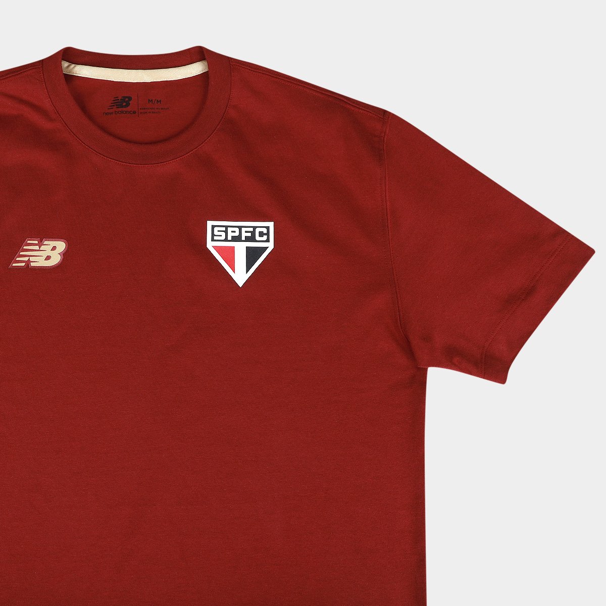 Camisa São Paulo 25/26 Viagem New Balance Masculina Vermelho - EGG