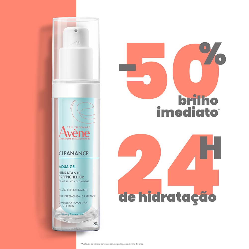Miniatura Hidratante Facial Eau Thermale Avène Cleanance - Aqua-Gel 30g