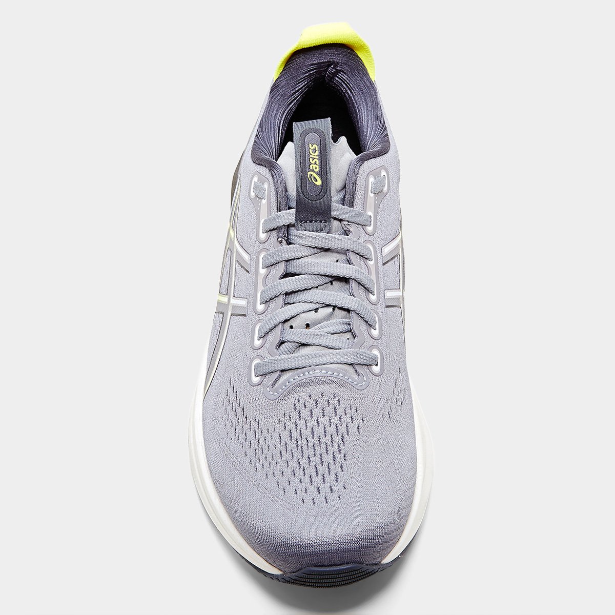 Miniatura Tênis Asics Gel Kayano 32 Masculino Cinza+Amarelo - 38