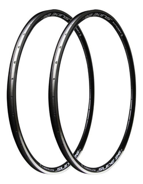 Miniatura Par Aro 29 Absolute Slide Disc 36 Furos Alumínio Preto Par