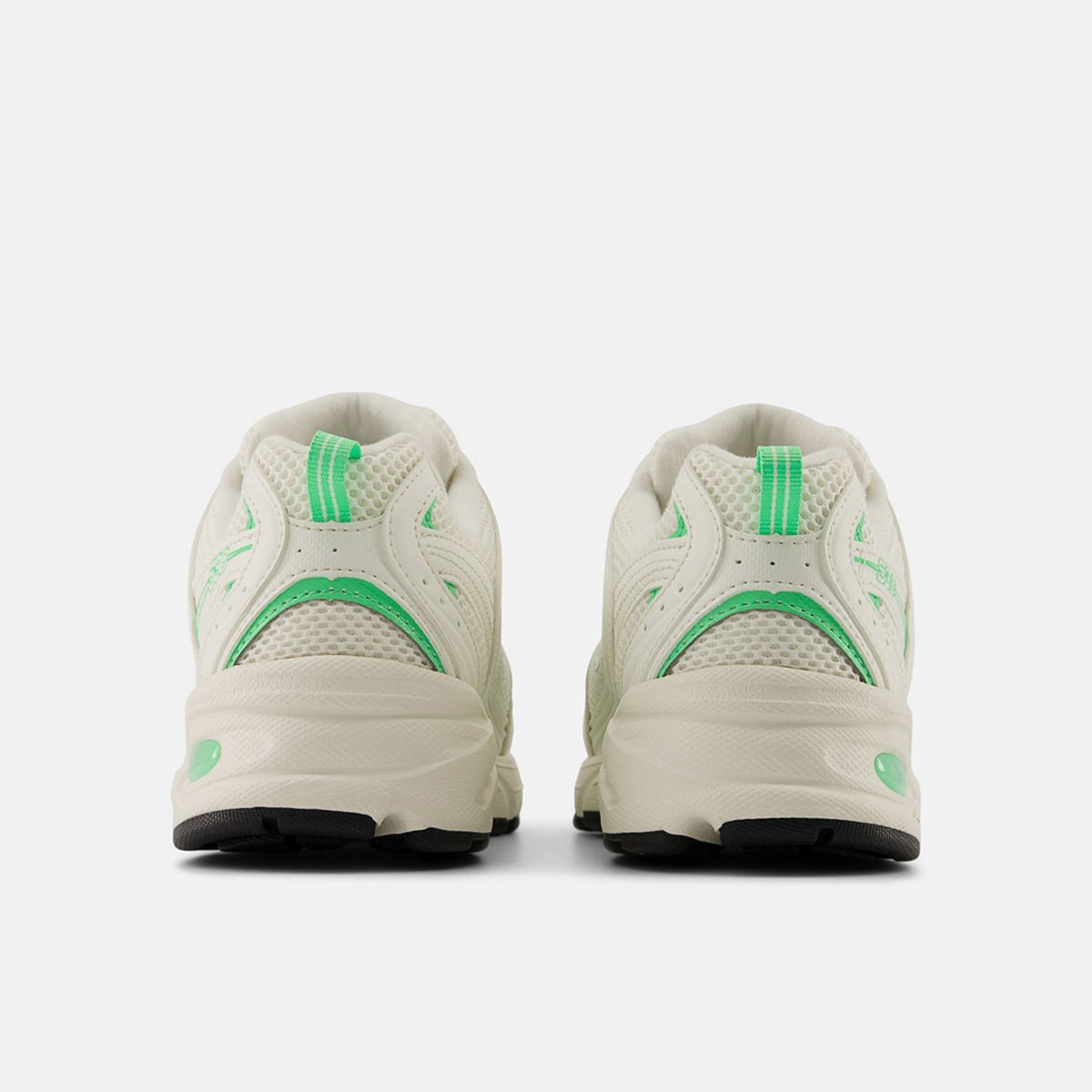 Miniatura Tênis New Balance 530 Creme+Verde - 34