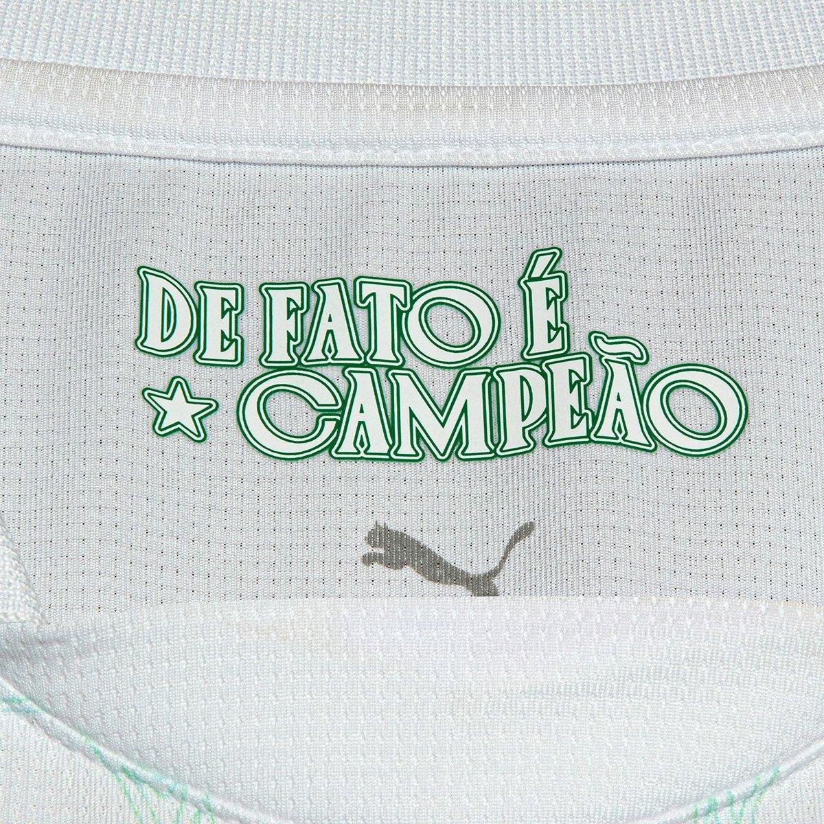 Miniatura Camisa Manga Longa Palmeiras II 25/26 Torcedor Puma Masculina Verde+Branco - EGG