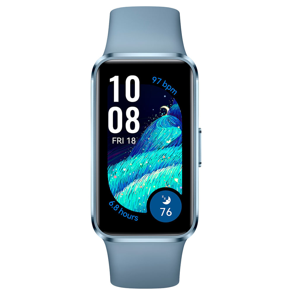 Miniatura Smartwatch Huawei Band 10 Azul, com Pulseira em Fluoroelastômero, Bluetooth Encomenda - BIVOLT
