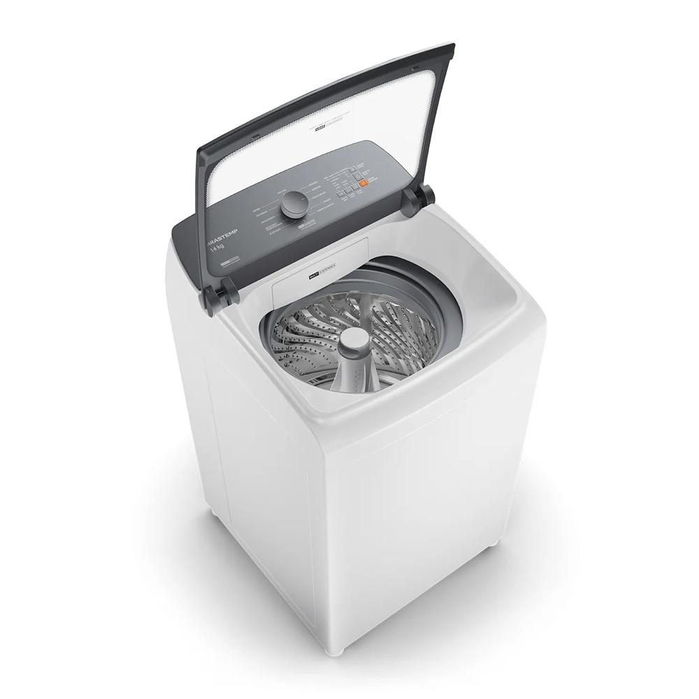 Miniatura Máquina de Lavar Roupas Brastemp BWJ14AB 14 Kg, Branca - 220V 220 Volts