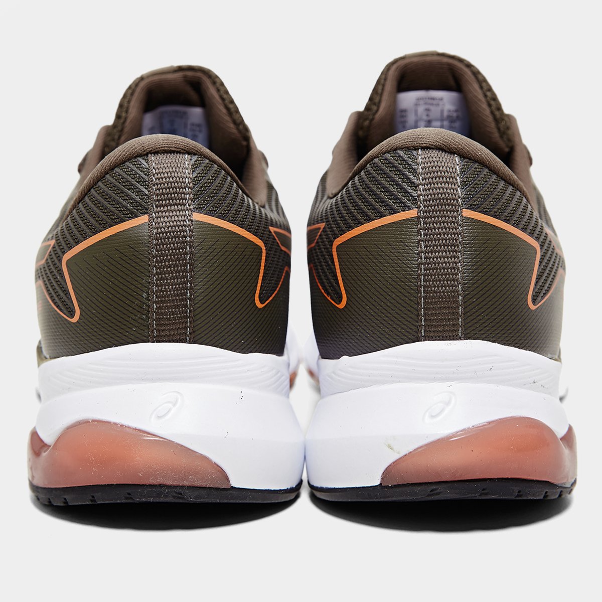 Miniatura Tênis Asics Gel-Shinobi 2 Masculino Marrom+Laranja - 39