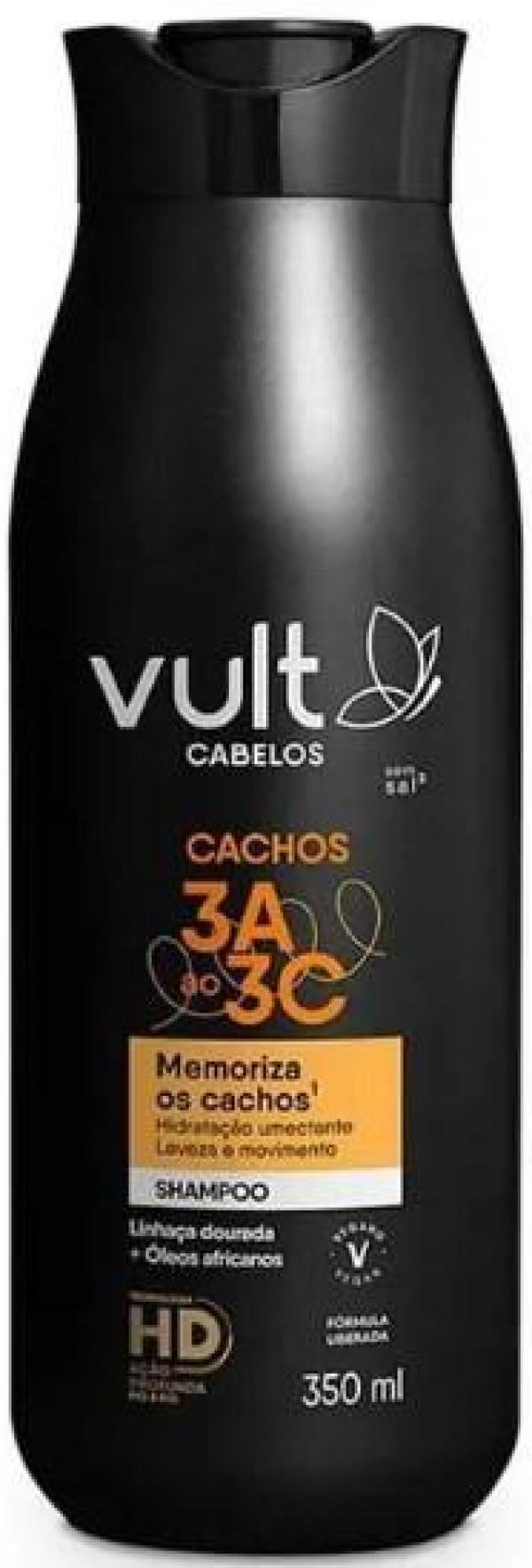 Miniatura Shampoo Vult Cabelos Cachos 3A A 3C 350Ml