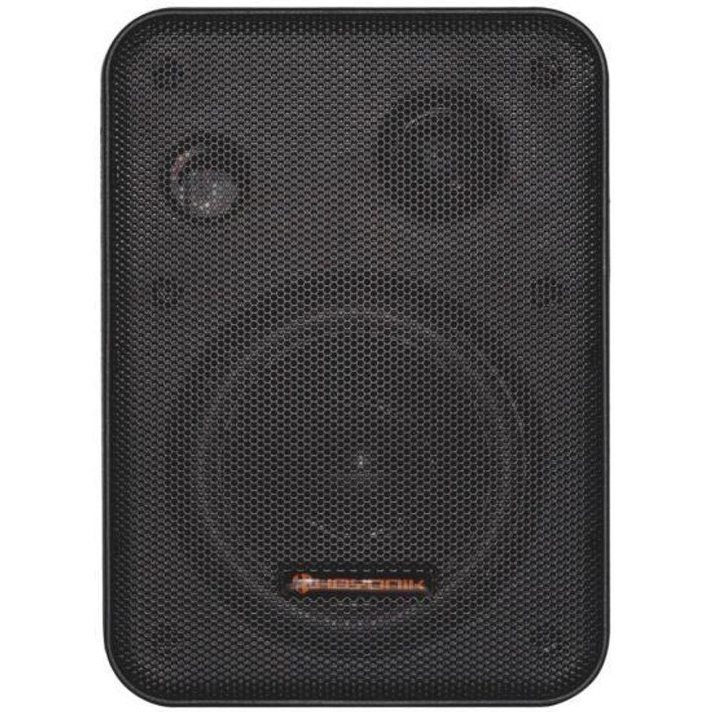 Miniatura Caixa Acústica Com Trafo 70v(5w) Ambience Line Msb60nc Preta Hayonik - Par / 2 [f003]