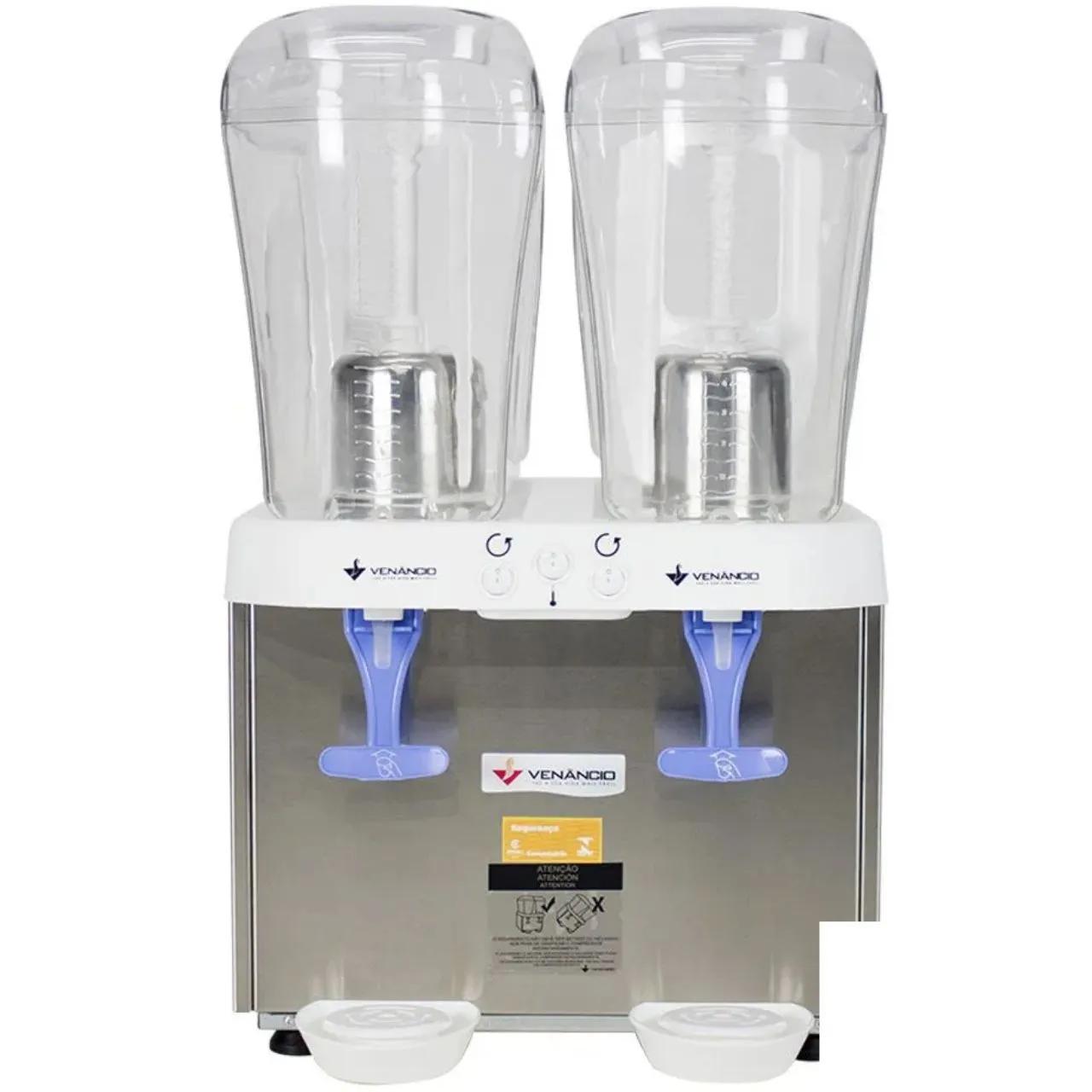Miniatura Máquina De Suco Refresqueira Venâncio 2 Cubas 16L 127V