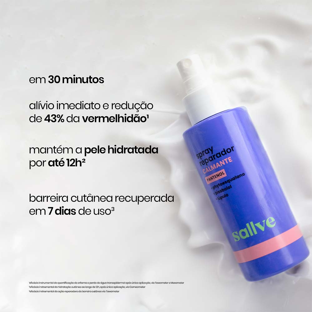 Miniatura Spray Reparador Calmante Multifuncional Sallve 120ml
