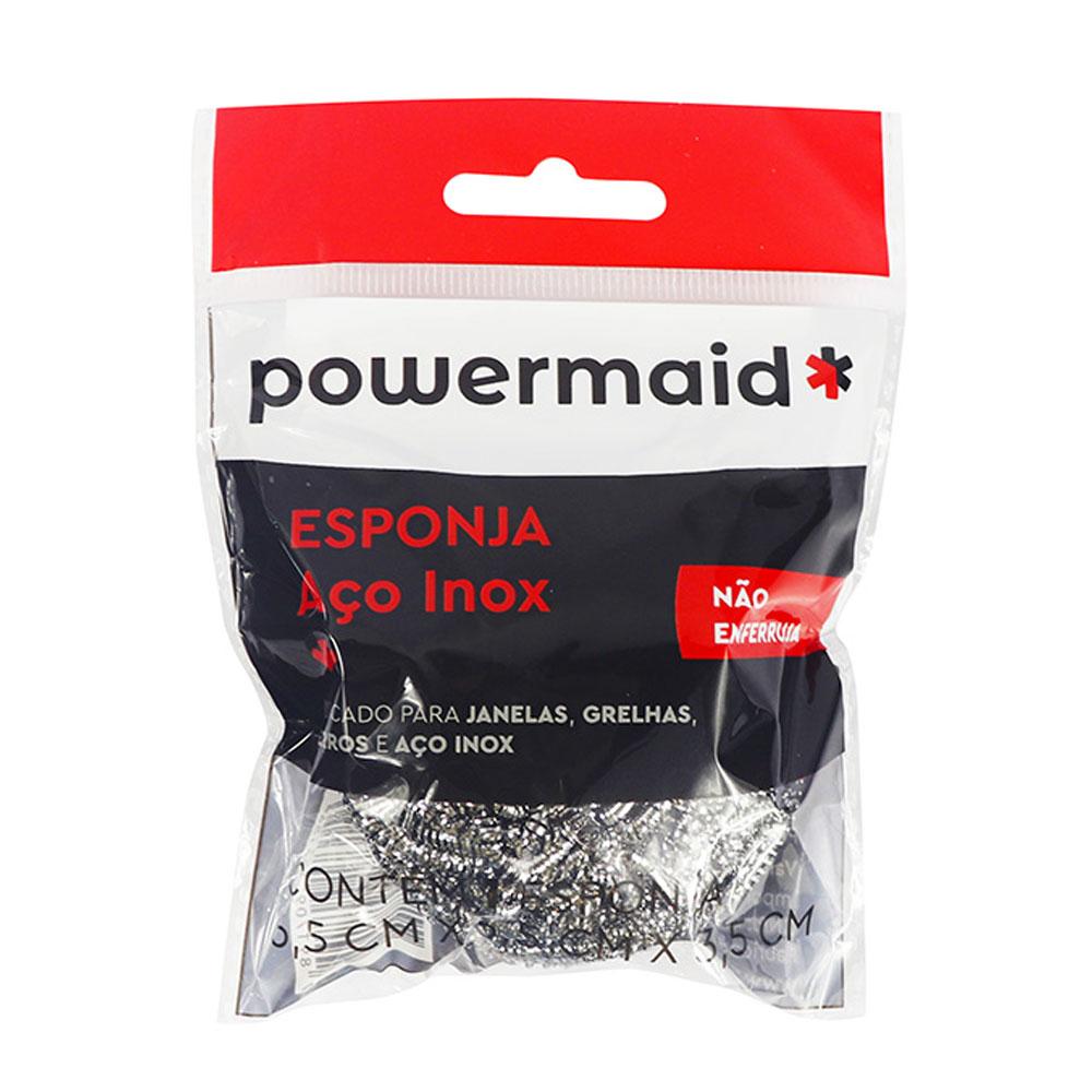 Miniatura Esponja Aço Inox Powermaid
